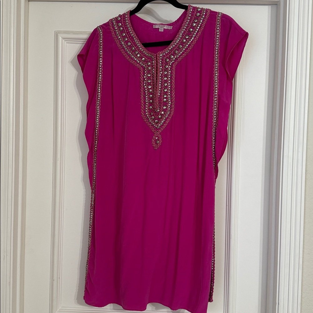 Calypso St. Barth Fuchsia Tunic